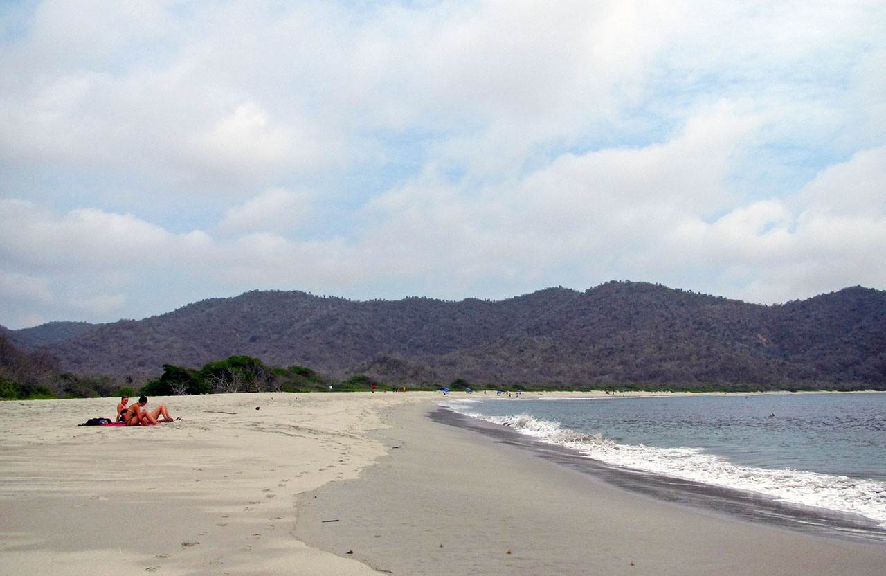 La plage de Los Frailes dans le parc national de Machalilla