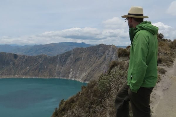Trek autour du crater du Quilotoa